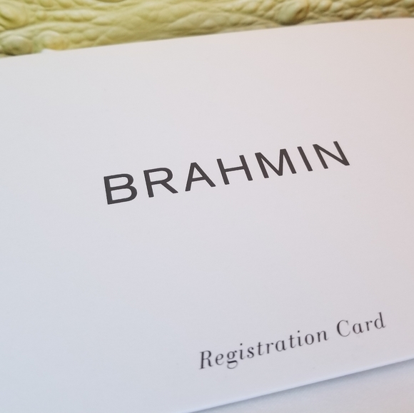 Brahmin Lemonade Medium Asher &  Wallet Set - Picture 13 of 16